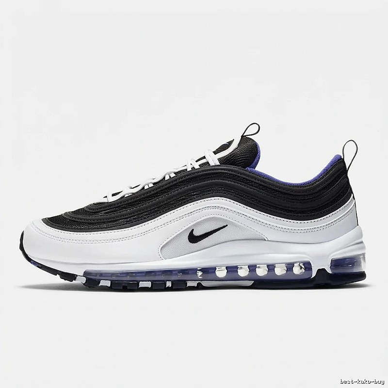 Nike Air Max 97 black and white sports shoes