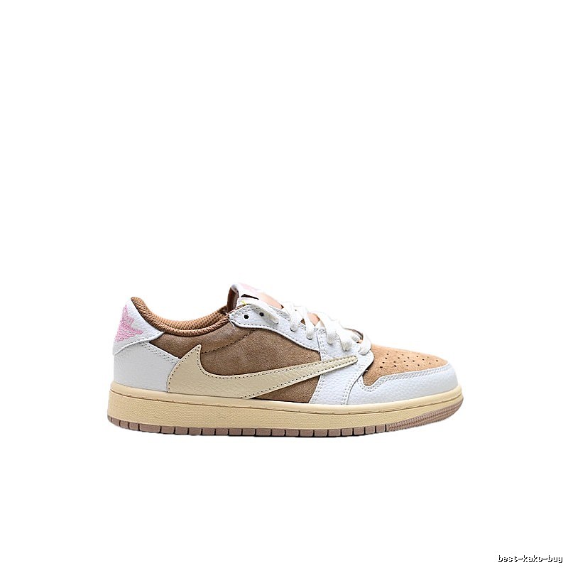 Nike Dunk Retro Style Brown and White Shoes