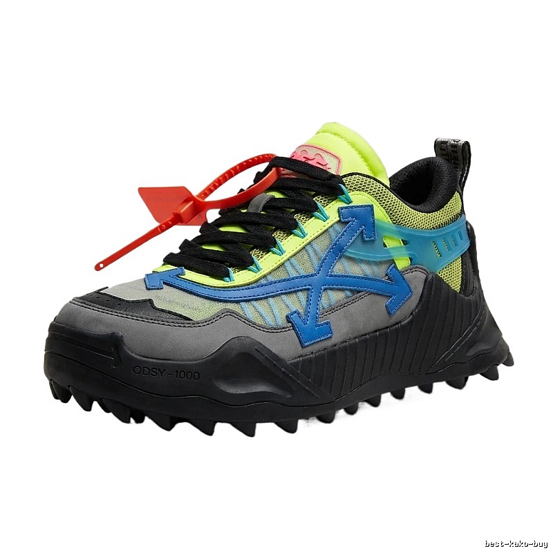 Off - White Arrow Series Trendy Gray Sports Shoes