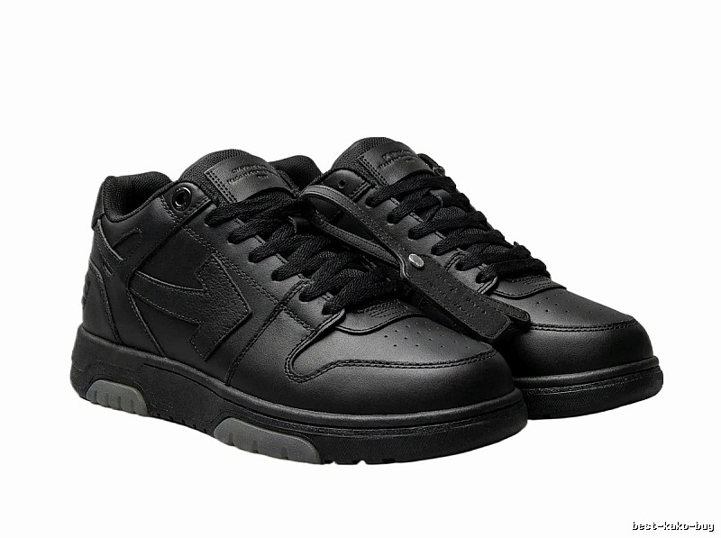 Off-White casual style black sneakers