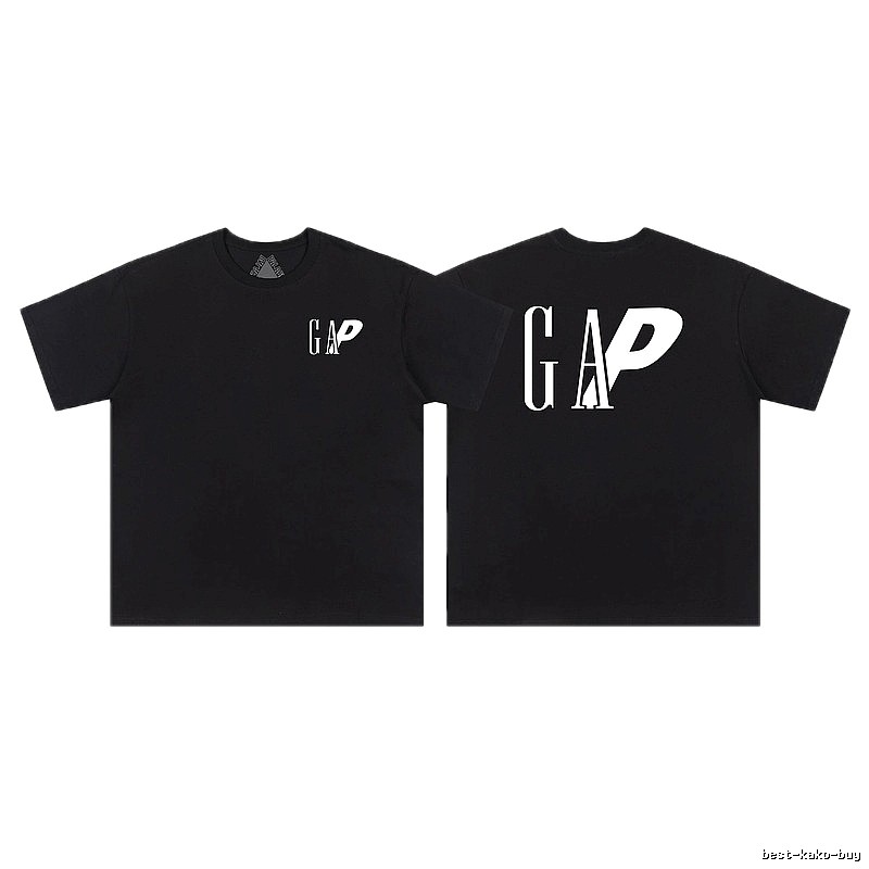 Palace x GAP Street Style Black T-Shirt