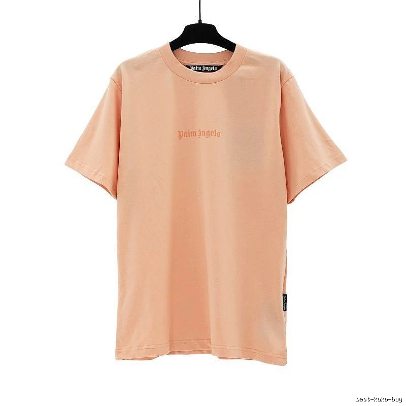 Palm Angels Statement Logo T-shirt White Palm Tree for Easy Pairing