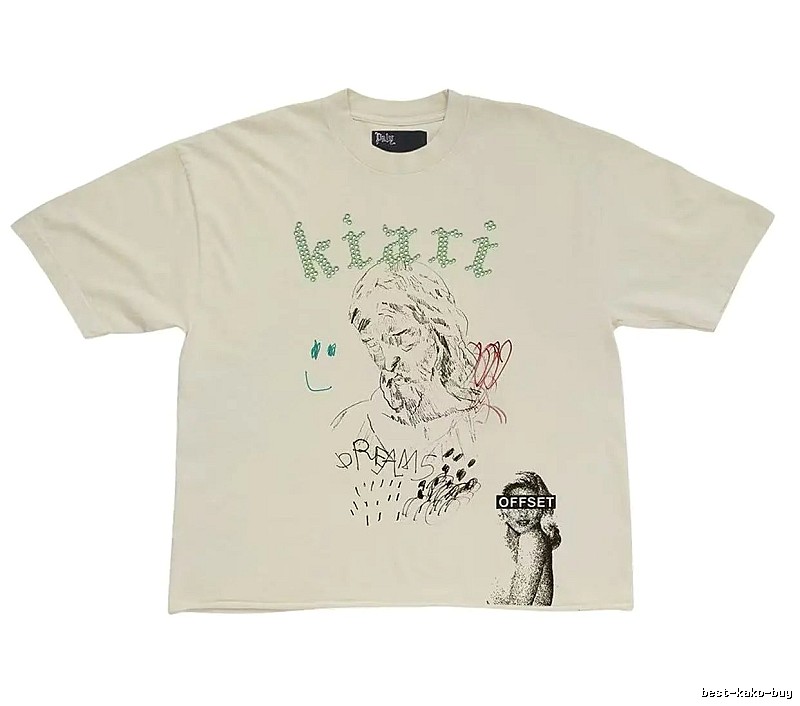 Paly Hollywood Graffiti Street Style Off-white T-shirt