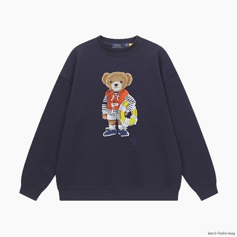 Ralph Lauren Bear Navy-style Sweatshirt