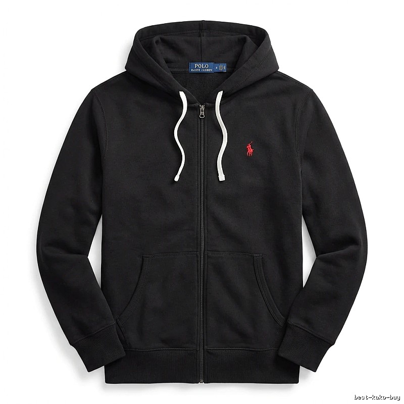 Ralph Lauren black casual style hoodie