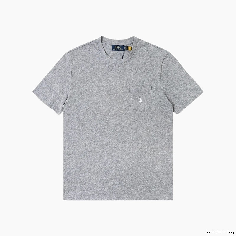Ralph Lauren minimalist style grey T-shirt