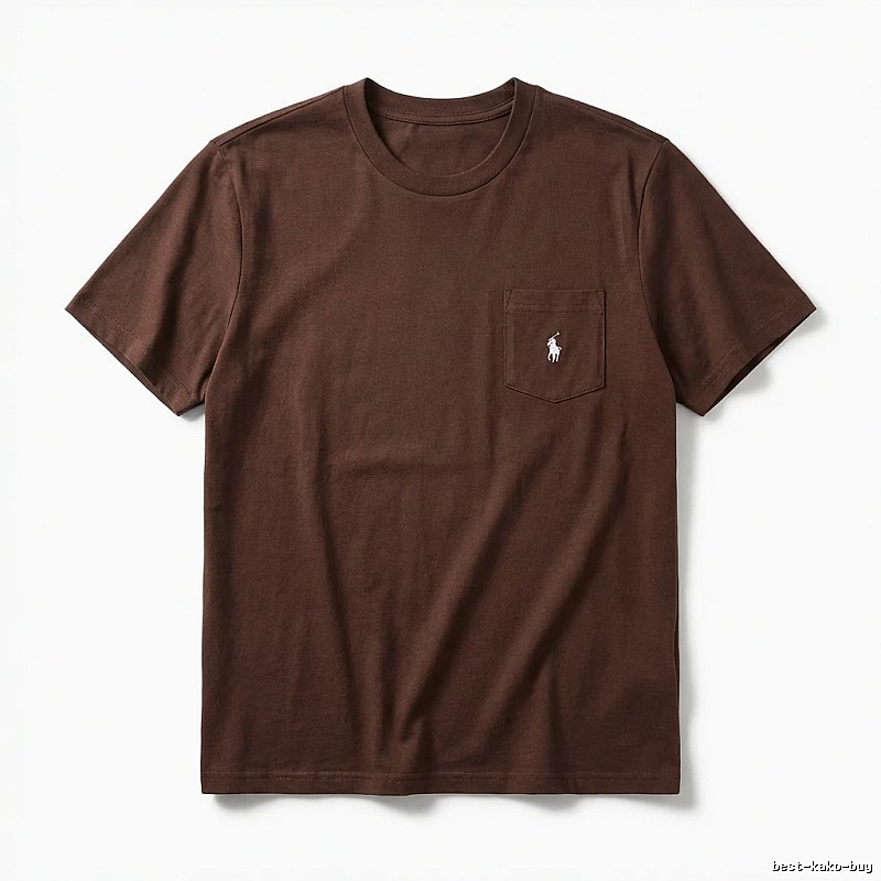Ralph Lauren Polo Classic Style Brown T-shirt