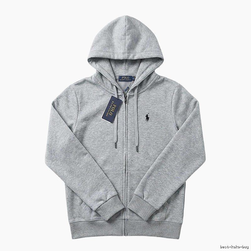 Ralph Lauren POLO series grey hoodie
