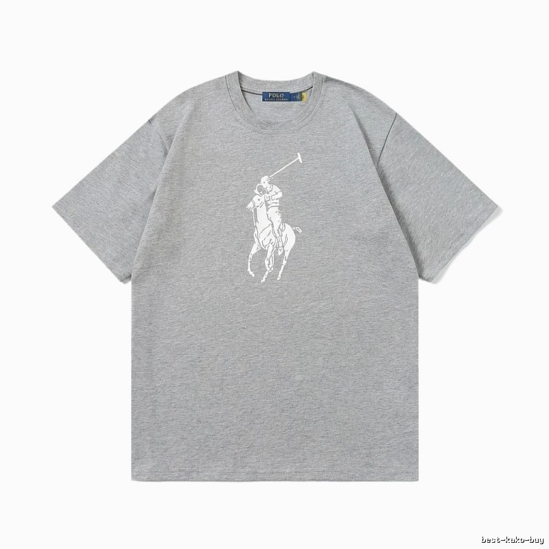 Ralph Lauren Polo-style grey T-shirt