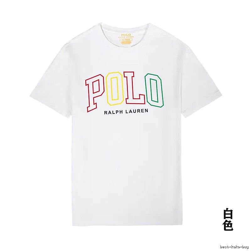 Ralph Lauren Polo-style white T-shirt