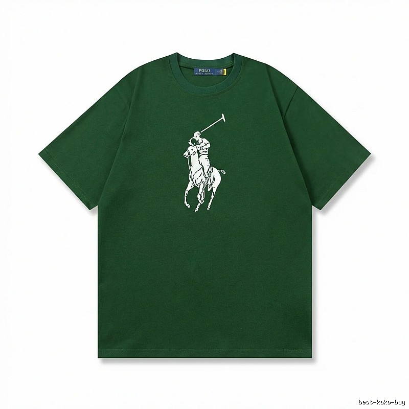 Ralph Lauren Polo vintage-style dark green T-shirt