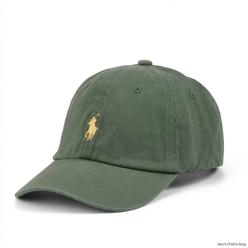 Ralph Lauren retro-style military green hat