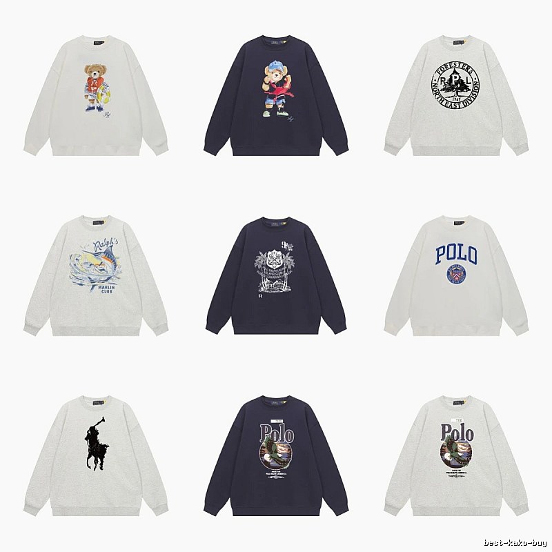 Ralph Lauren retro-style sweatshirt