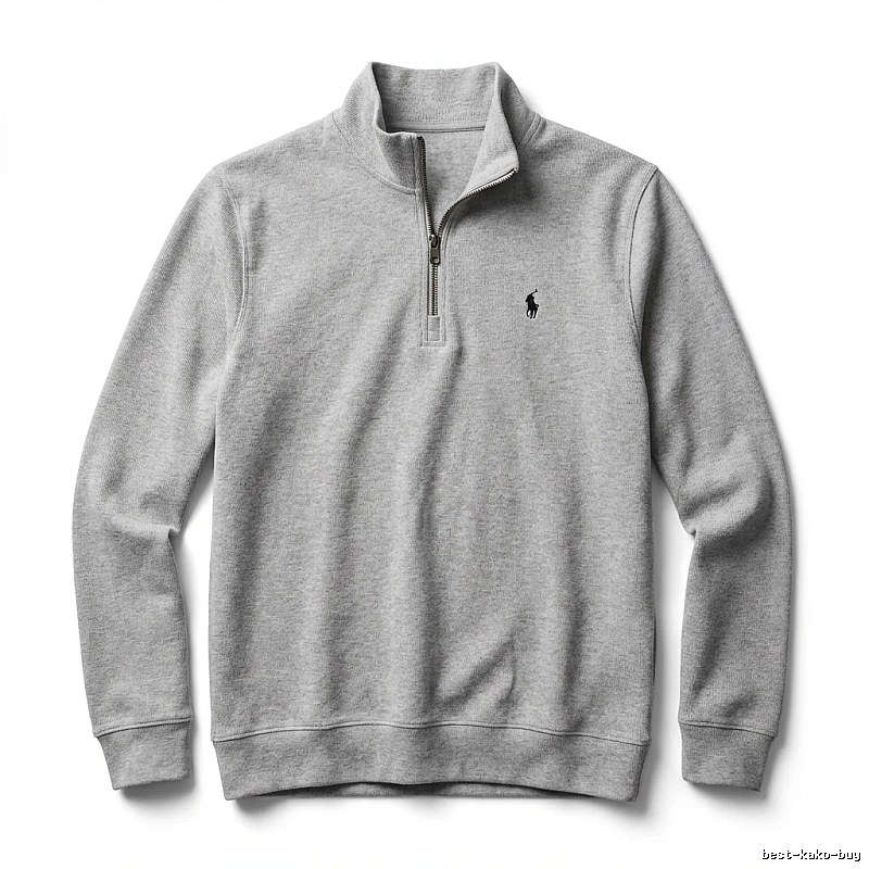 Ralph Lauren series grey trendy brand sweatshirt