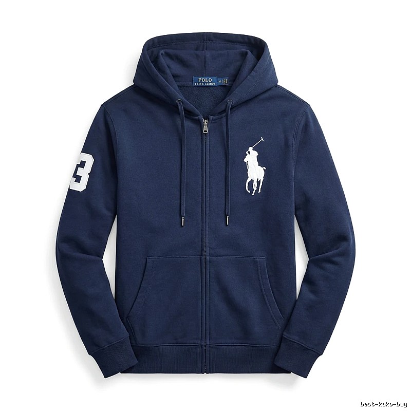 Ralph Lauren sporty dark blue hoodie