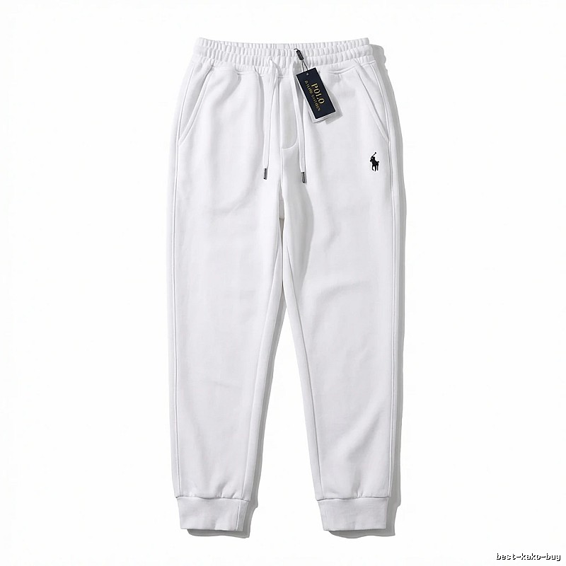 Ralph Lauren trendy brand white sweatpants