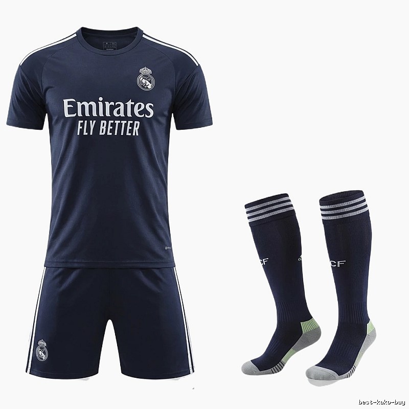 Real Madrid's away series sporty jersey (dark blue)