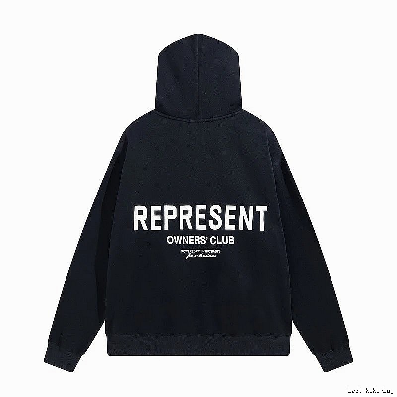 Represent Classic Owners Club hoodie Navy Large Represent for Daily Styling