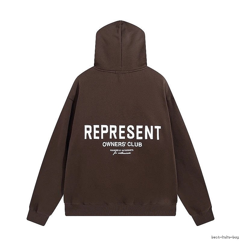 Represent Lightweight Owners Club hoodie Navy Large Represent for Trend Styling