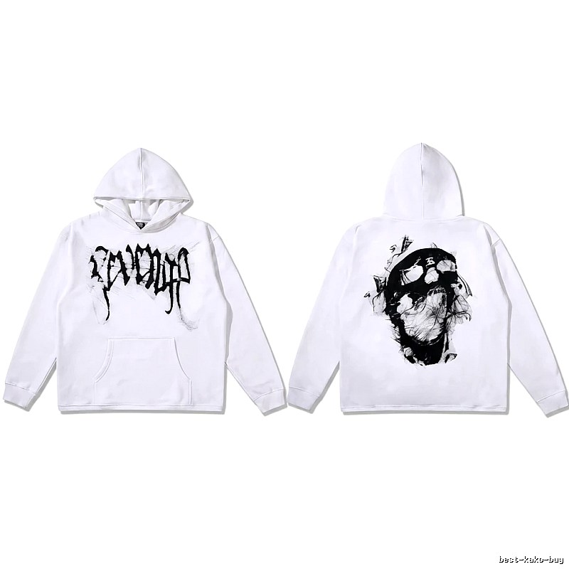 Revenge dark - style white hoodie