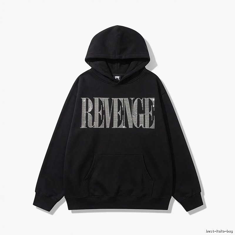 Revenge Letter Wind Black Hoodie