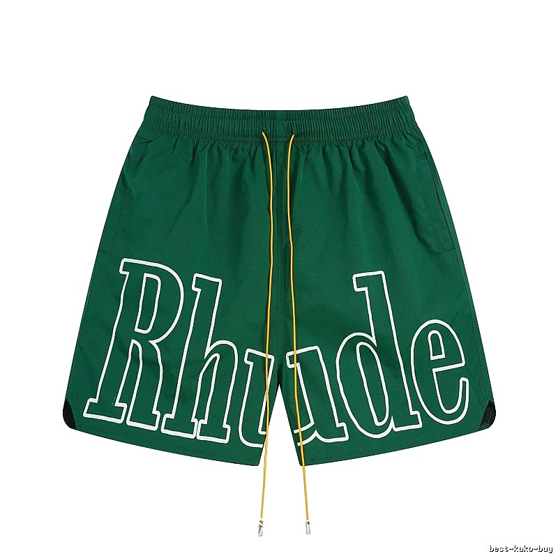 RHUDE letter trendy brand style shorts