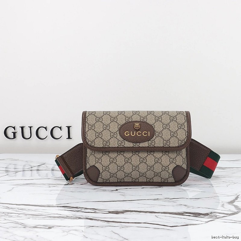 Shoulder Bag by Gucci with Beige GG Flap Shoulder Bag