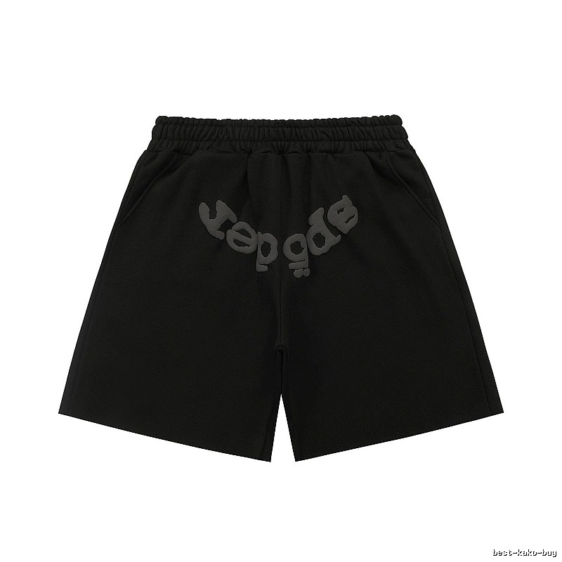 Sp5der letter trendy brand style shorts