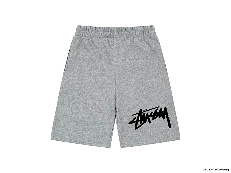 Stussy basic casual grey shorts