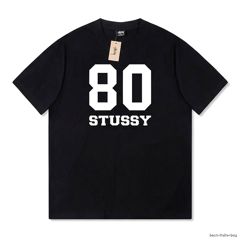 Stussy digital style black T-shirt