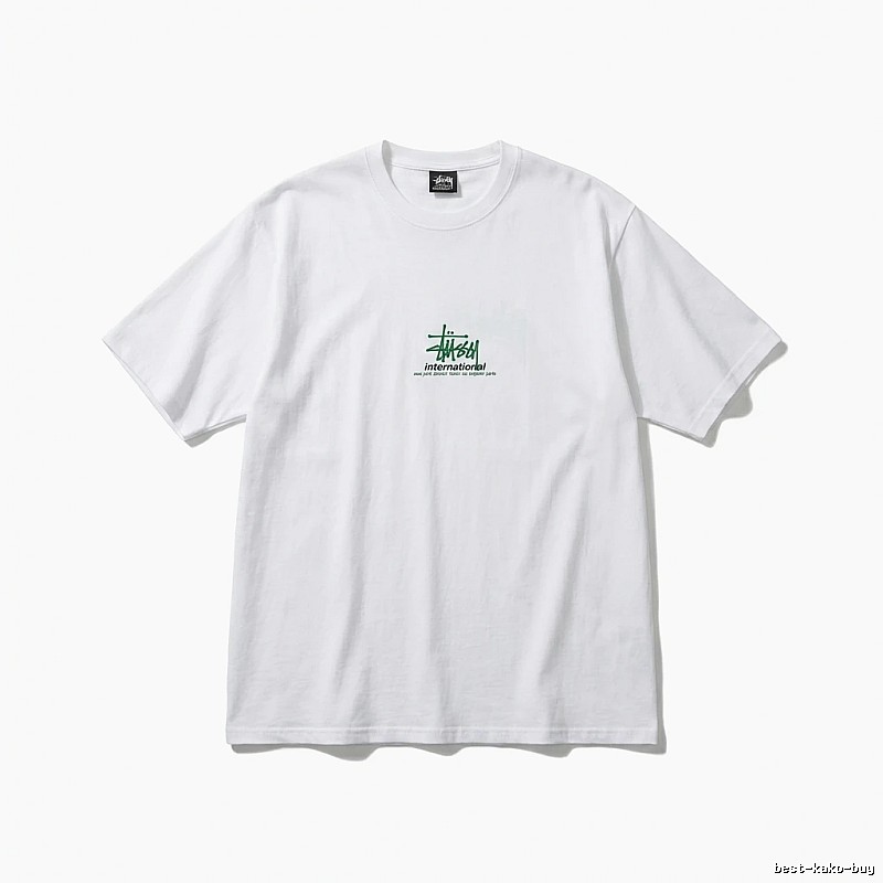 Stussy International Series Simple White T-shirt