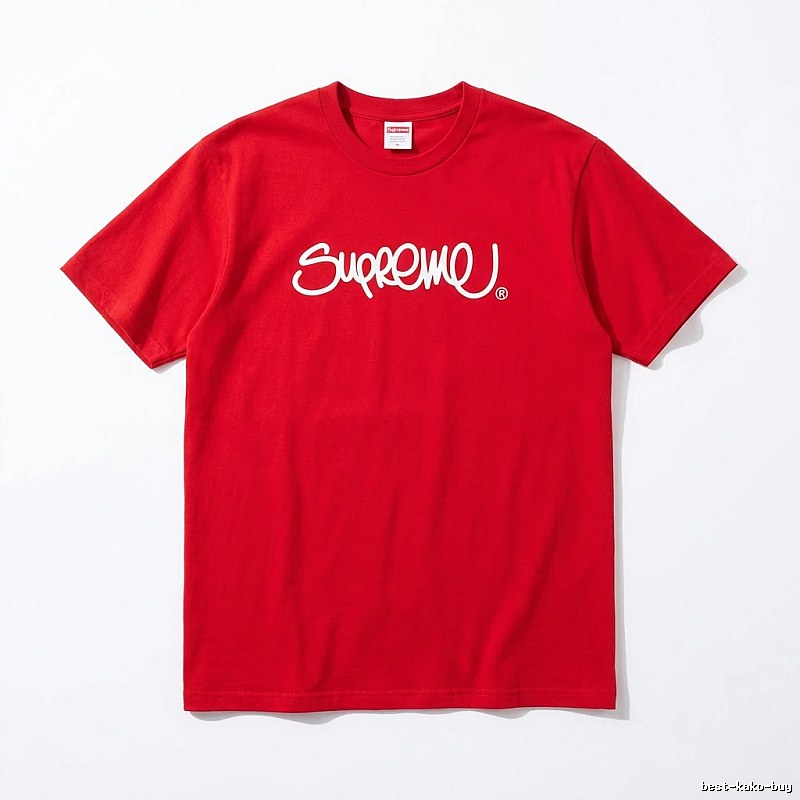 Supreme basic red T-shirt
