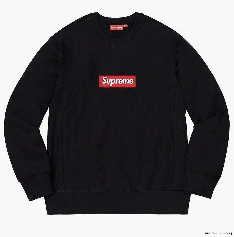 Supreme Easy Match Logo hoodie Gray Red Oversized for Everyday Use