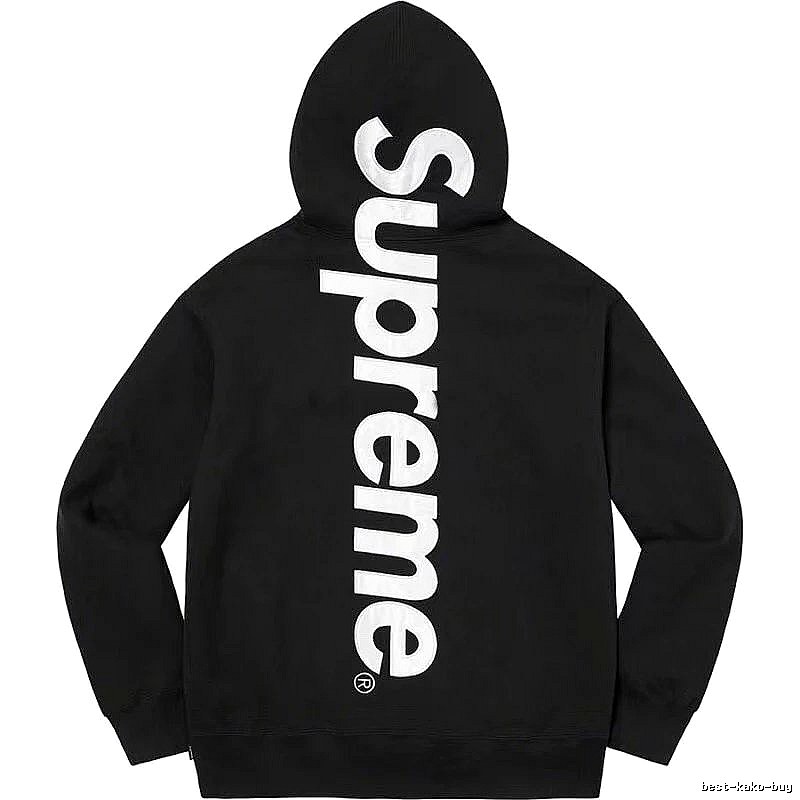 Supreme Gift Ready Logo hoodie Gray Red Oversized with Standout Detail