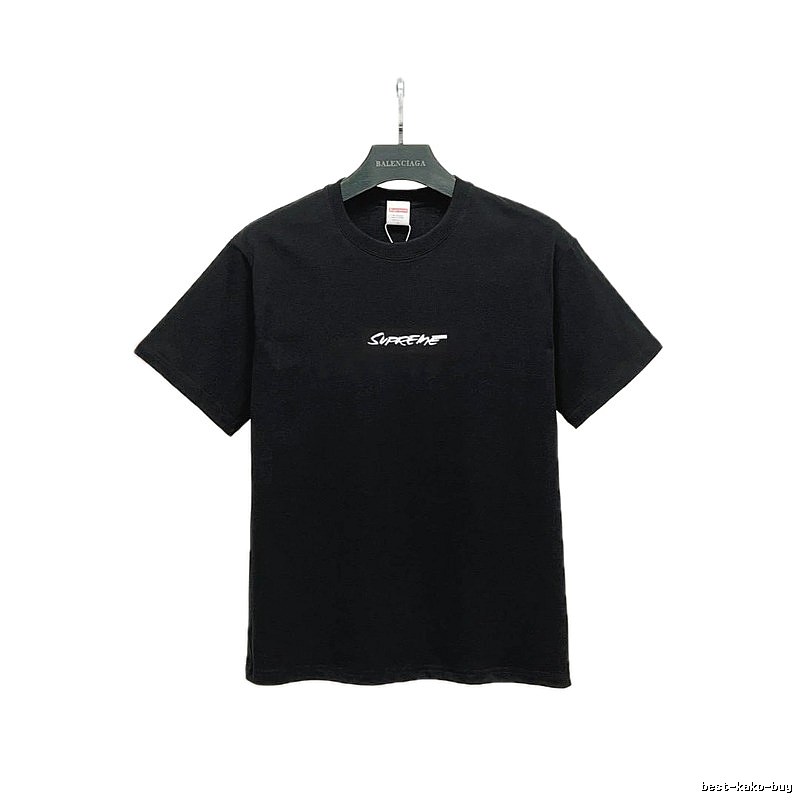 Supreme Printed Street-style Black T-Shirt