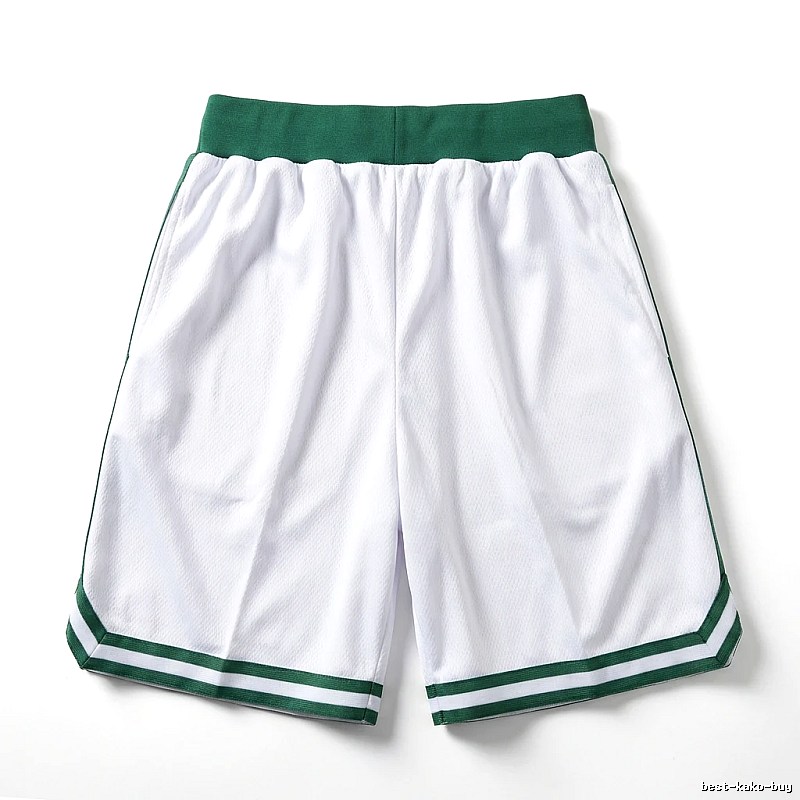 Tatum sporty white-green shorts