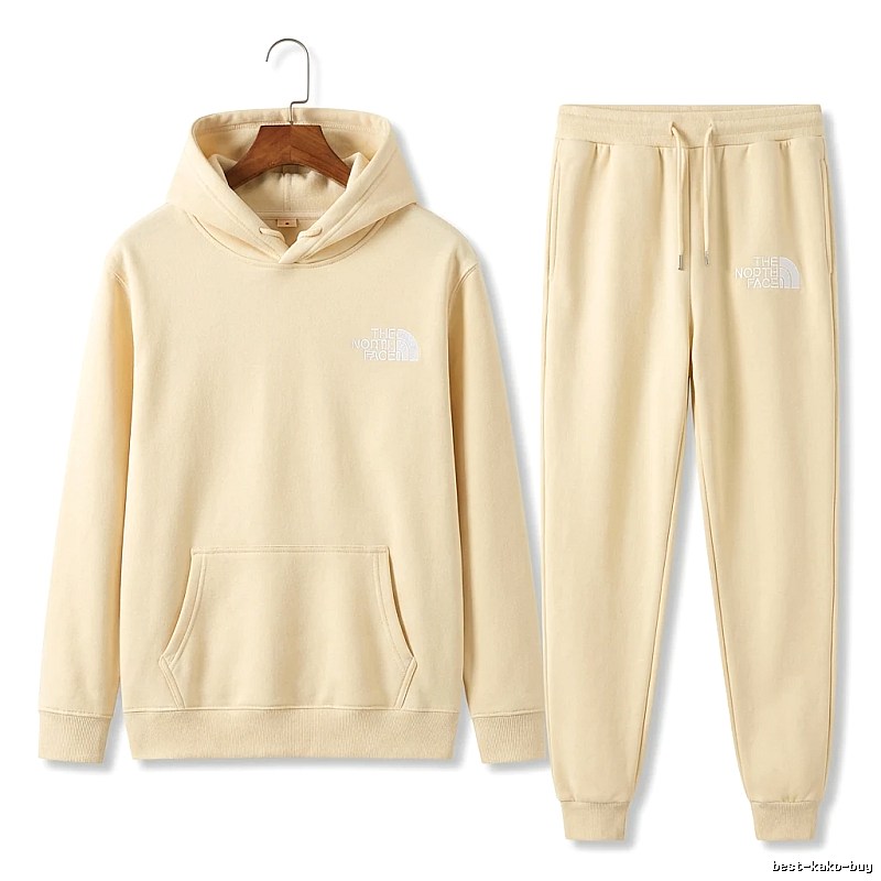 The North Face basic beige series suit