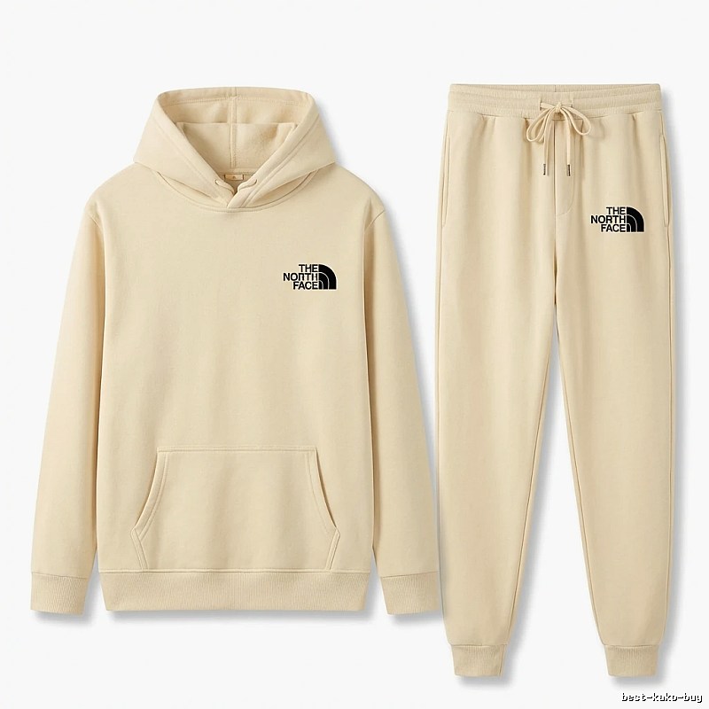 The North Face Simple Style Beige Suit