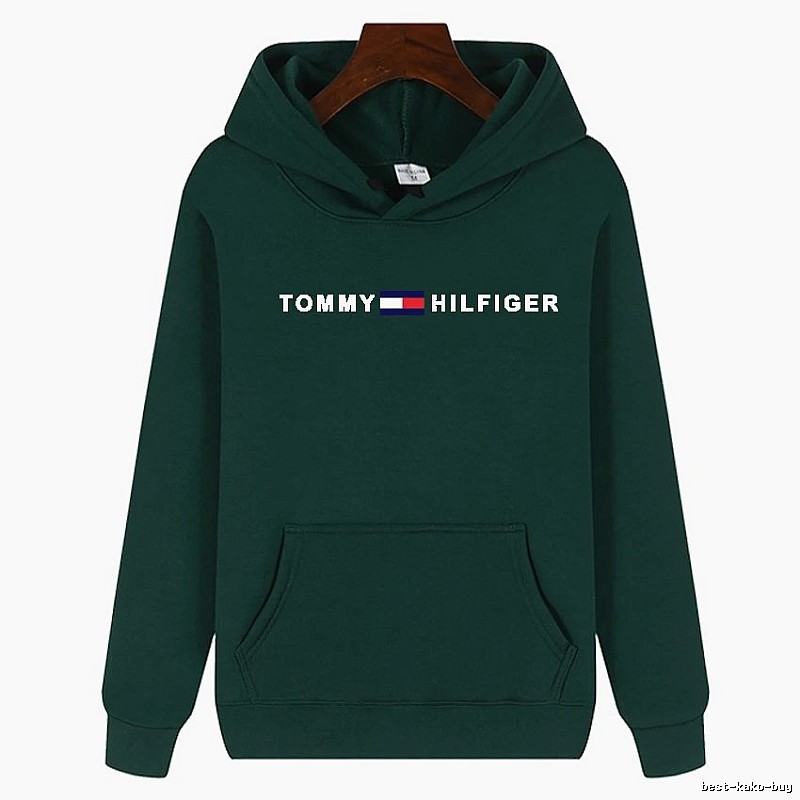Tommy Hilfiger Compact Logo hoodie White Tommy Hilfiger for Smart Casual Looks