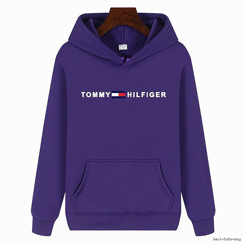 Tommy Hilfiger Travel Logo hoodie White Tommy Hilfiger with Modern Look