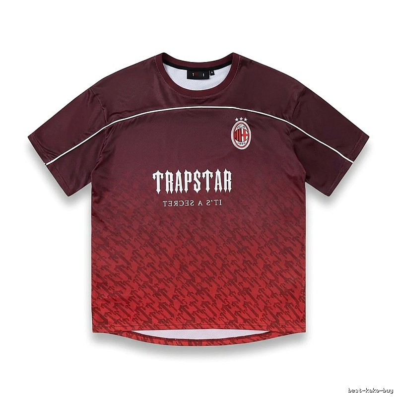 Trapstar Gradient Style Burgundy T-shirt