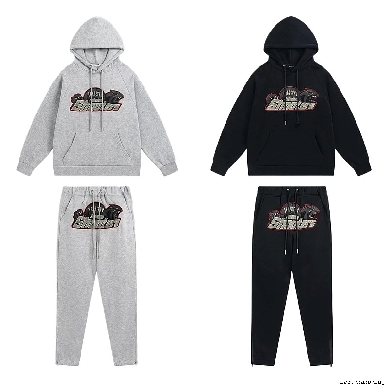 Trapstar sporty grey/black suit set