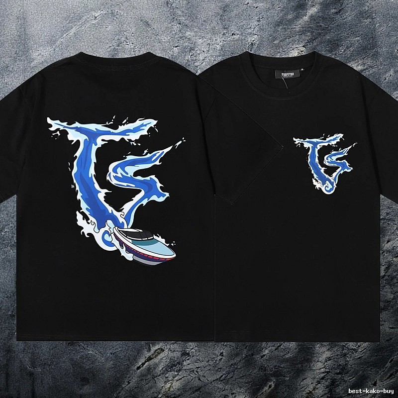 Trapstar Streetwear Keys graphic T-shirt Black White Key with Practical Shape