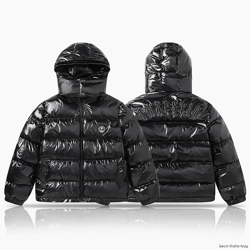 Trapstar Trendy Glossy Black Down Jacket