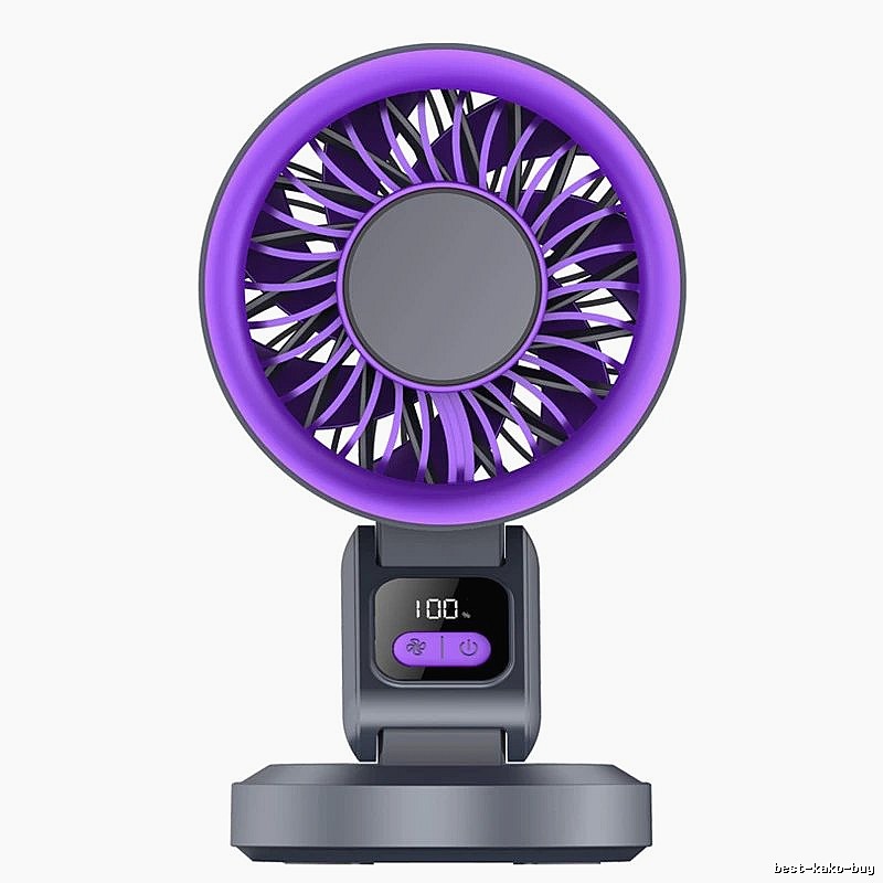 Travel Cooling Desktop Cooling Fan Gray Standard Airflow