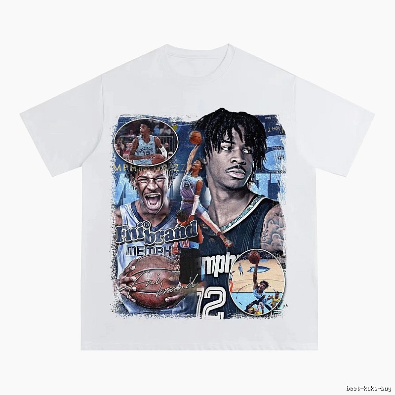 Tupac Travel Portrait graphic T-shirt Black Tupac Collage with Modern Look