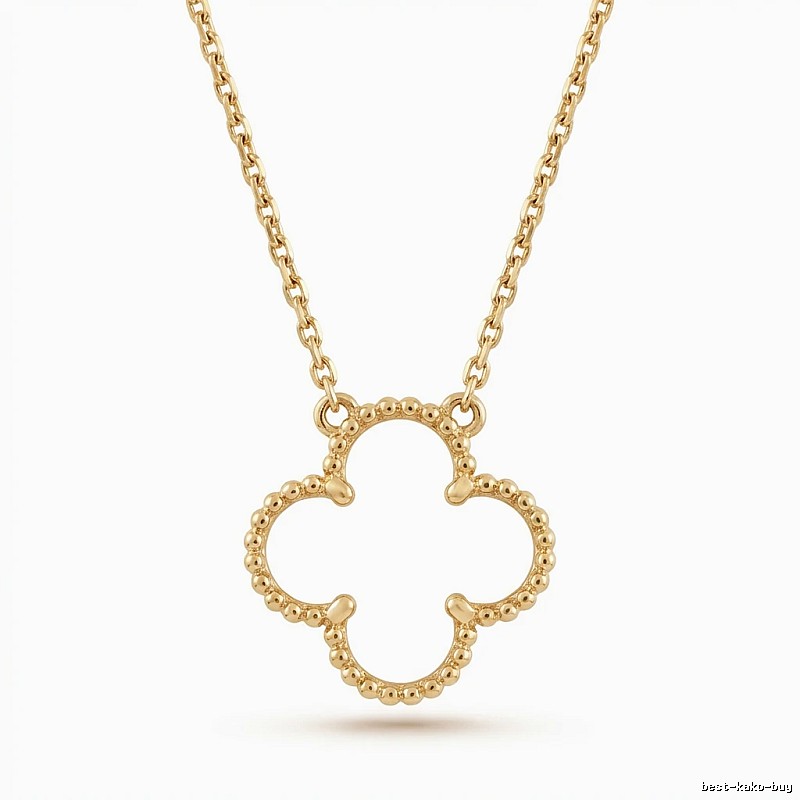 Van Cleef & Arpels Four-leaf Clover Gold Necklace